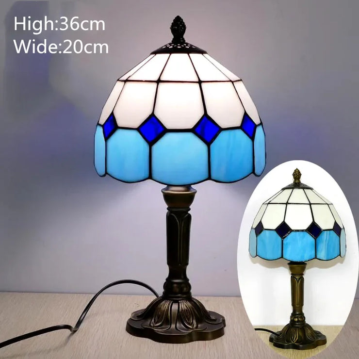 Glass Tiffany Table Lamp