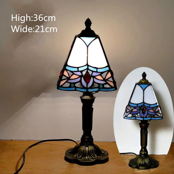 Glass Tiffany Table Lamp